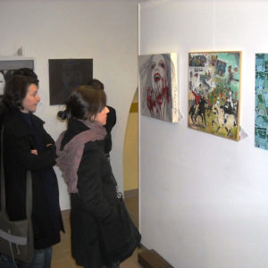 Mostra d'arte a Vasto di sedici artisti in occasione dei centocinquant'anni dell'Unità d'Italia a cura di Daniela Madonna-Laboratorio ArtiBus