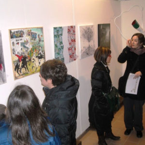 Mostra d'arte a Vasto di sedici artisti in occasione dei centocinquant'anni dell'Unità d'Italia a cura di Daniela Madonna-Laboratorio ArtiBus