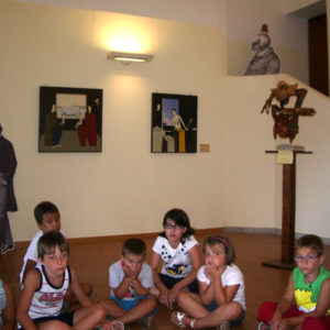 Visite guidate e laboratori per bambini alla mostra d'arte sulla Famiglia Rossetti, The House of life a cura di Daniela Madonna del Laboratorio ArtiBus, Casa Rossetti Vasto (CH)