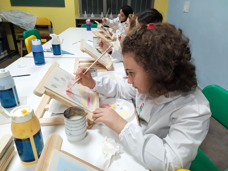 corsi di pittura per i bambini