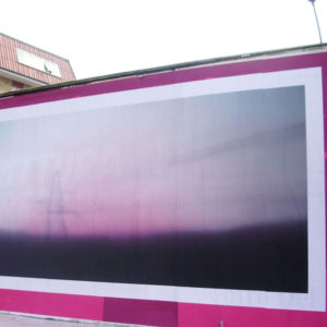 billboard, vasto, daniela madonna, arte di strada