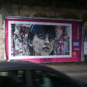 billboard, vasto, daniela madonna, arte di strada