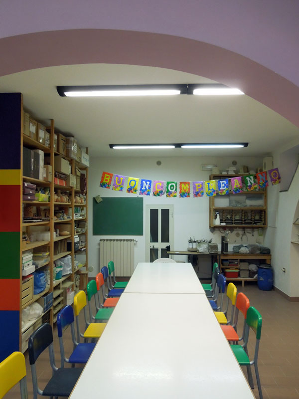 Feste di compleanno ad arte per bambini. Argilla, ceramica e pittura