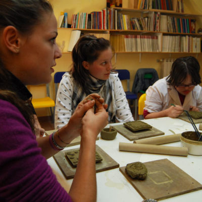 Lavorazione dell'argilla