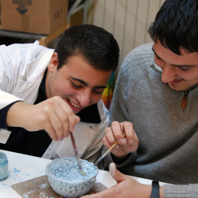 Decorazione ceramica