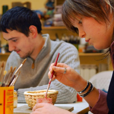 Decorazione ceramica