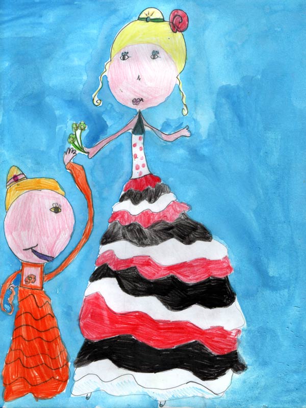 calendario, disegno, bambini, mestieri, vasto, artibus
