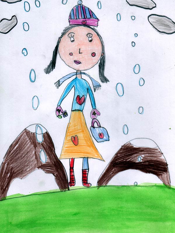 calendario, disegno, bambini, mestieri, vasto, artibus