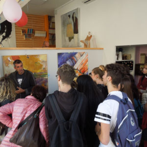 Davide Scutece incontra gli studenti